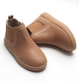 Consciously Baby Leather Chelsea Boot - Sand