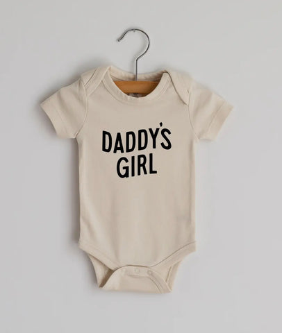 Organic Baby Bodysuit - Daddy’s Girl