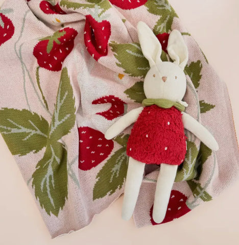 Strawberry Bunny Plushie