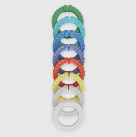 Itzy Ritzy Linking Ring Set - Brights