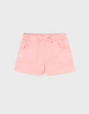 Twill Shorts- Pastel Pink