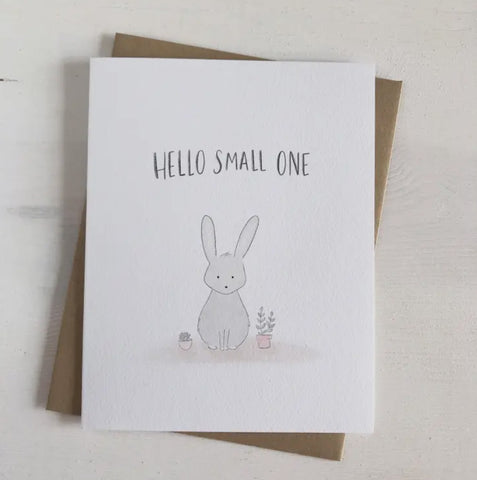Greeting Card - Hello Small One