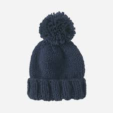 The Blueberry Hill Classic Pom Hat - Navy