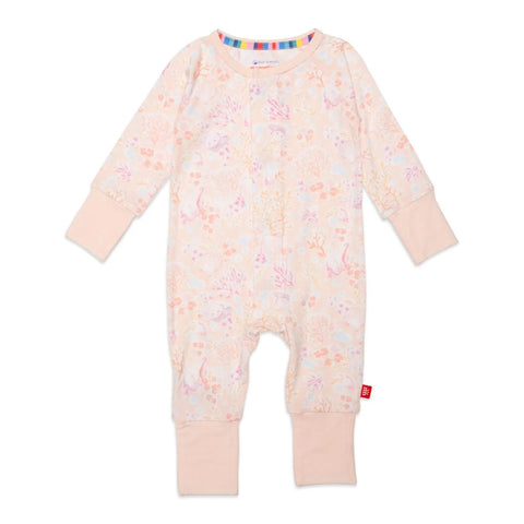 Convertible Coverall - Coral Floral