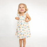 Smocked Top + Bloomers- Butterfly Patch