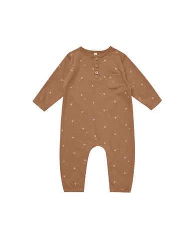 Quincy Mae Long Sleeve Jumpsuit - Moons