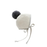 Briar Baby Penny Pom Bonnet - Cotton Lined