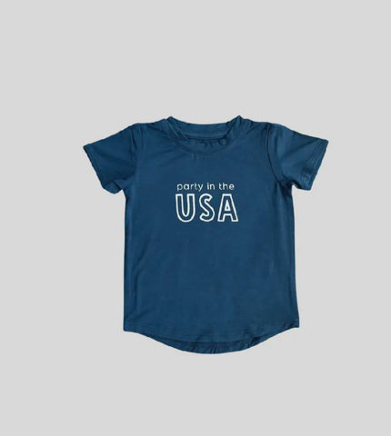Kids Tee- Party in the USA