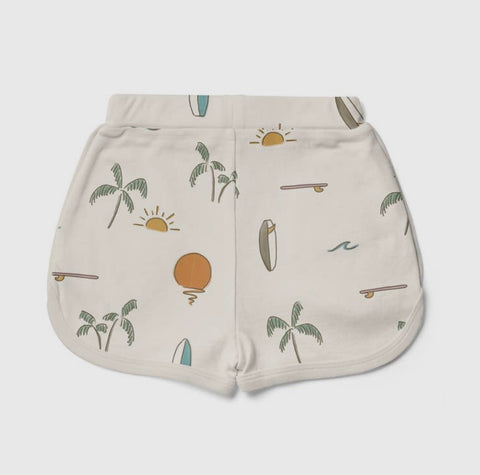 Bamboo + Organic Cotton Shorts - Surf’s Up