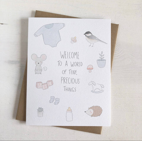 Greeting Card- Tiny Precious Things