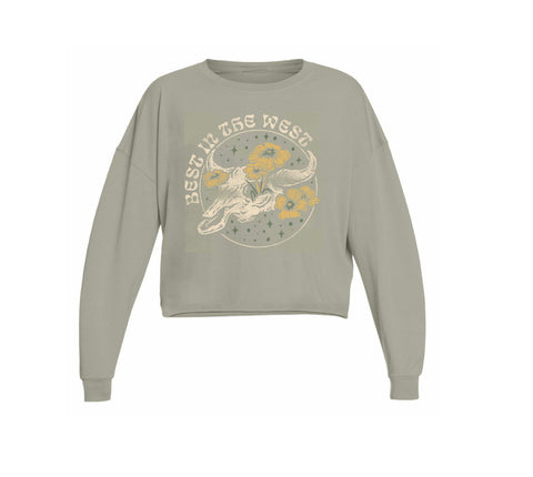 Tiny Whales Oversized Long Sleeve Tee - Best In the West