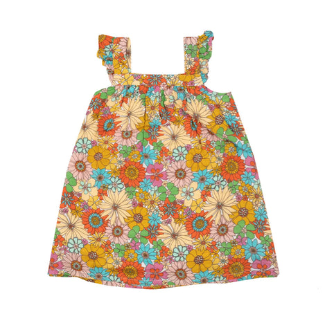 Muslin Dress - Vintage Floral Dreams