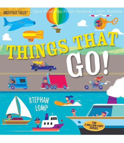 Indestructibles Book - Things That Go!