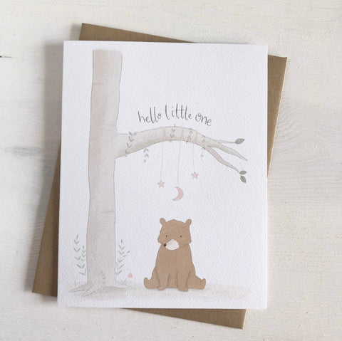 Greeting Card- Hello Little One