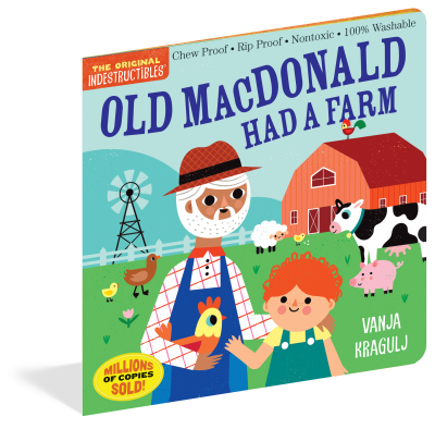 Indestructibles Book - Old MacDonald Had A Farm