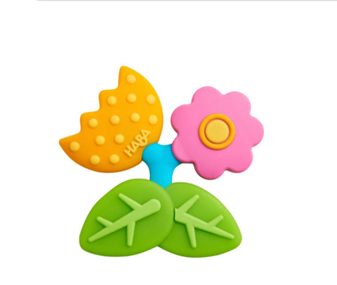 Clutching Toy Silicone Teether - Petal