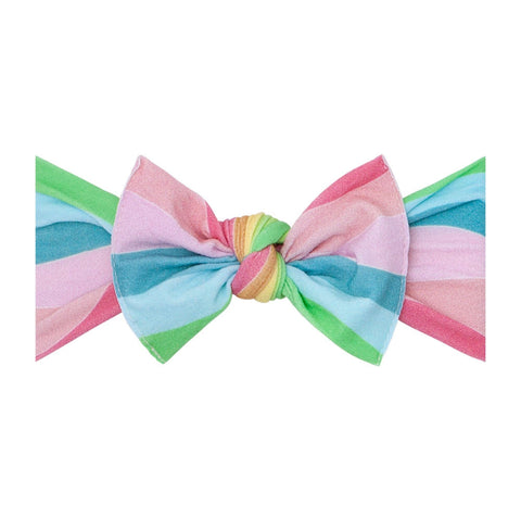 Baby Bling Printed Knot - Candy Strip
