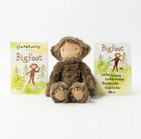 Slumberkins Kin Bundle - Maple Bigfoot Kin with Book