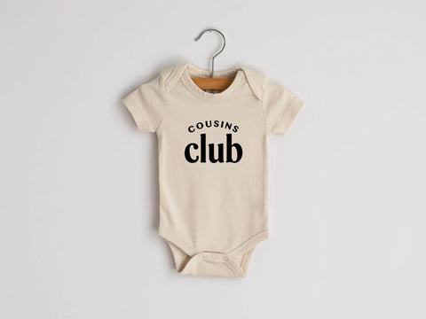 Organic Baby Bodysuit - Cousins Club
