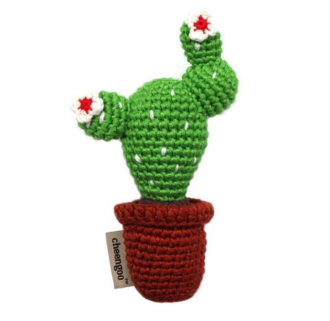 Cheengoo All Natural Baby Toy - Cactus Rattle
