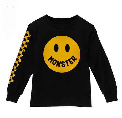 Wee Monster - Monster Black Long Sleeve