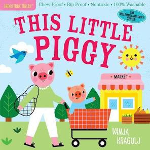 Indestructibles Book - This Little Piggy