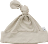 Mebie Baby Bamboo Knot Hat - Oatmeal