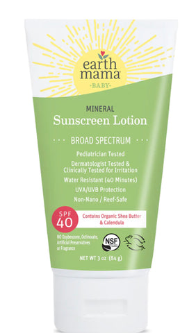 Baby Mineral Sunscreen Lotion SPF 40 - 3 oz