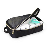 Itzy Ritzy Packing Cubes - Black & Gold