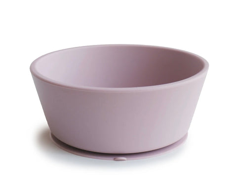 Silicone Suction Bowl - Soft Lilac