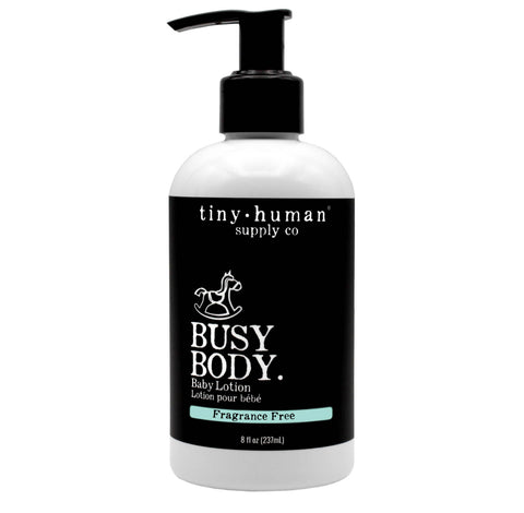 Busy Body Baby Lotion 8 oz - Unscented