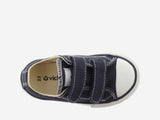 Victoria Shoes Tribu Canvas Strap Trainers -Marino Navy Blue