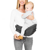 Moby 2 in 1 Carrier + Hipseat - Grey