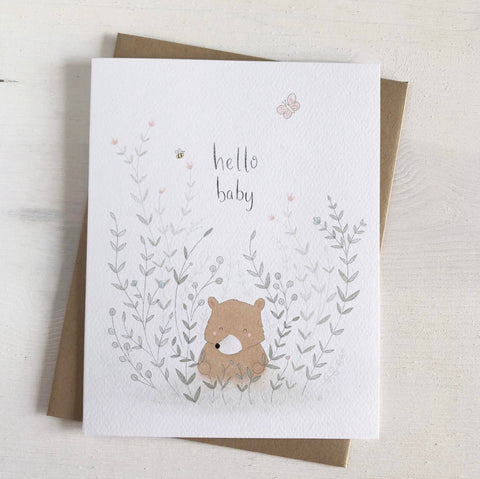 Greeting Card- Hello Baby