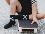 Socks -  Black Checkered