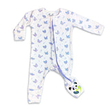 Bamboo Convertible Footie - Butterfly