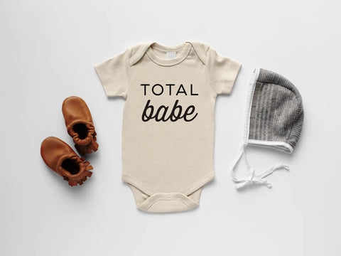 Total Babe Bodysuit - Cream/Black Ink