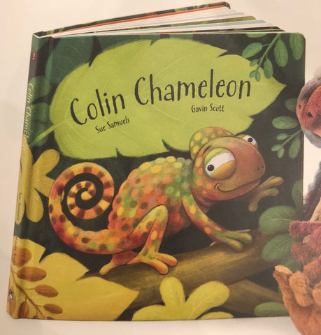Padded Book-Colin Chameleon