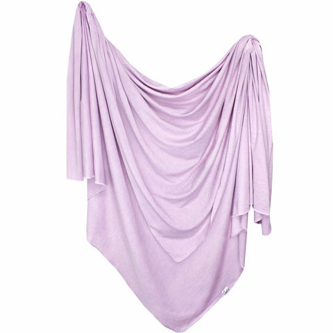 Single Knit Swaddle Blanket - Lily