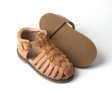 Leather Indie Sandals - Sand