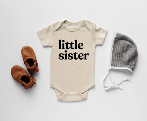 Little Sister Bodysuit - Cream