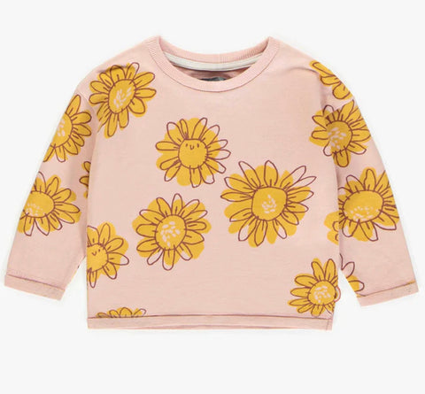 Flowery Crewneck French Terry