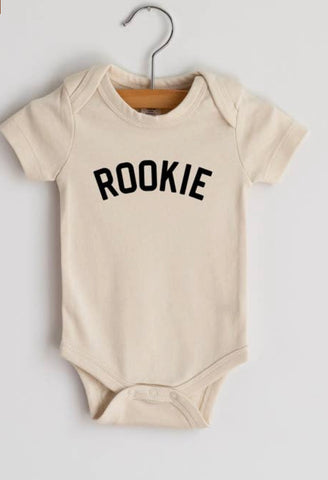 Organic Baby Bodysuit - Rookie