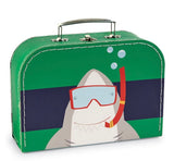 Shark Fiberboard Suitcase